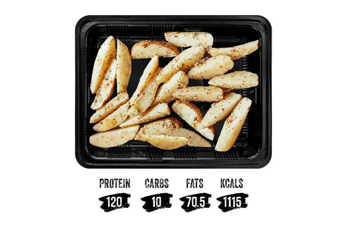 Half cooked Potato Wedges (500g)